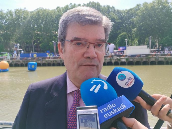 El alcalde de Bilbao, Juan Mari Aburto