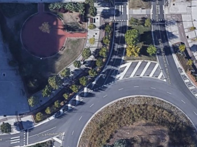 Refuerzo d ela seguridad en pasos de peatones en Vitoria-Gasteiz