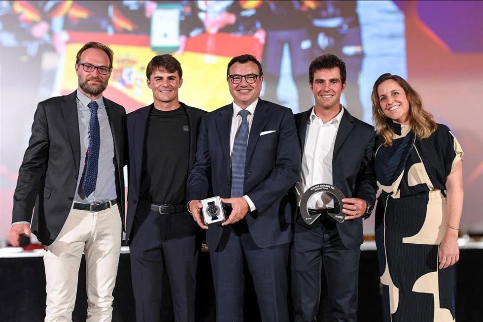 El Spain SailGP Team y la Foiling Base Cádiz, ganadores de los Foiling Awards 2025.