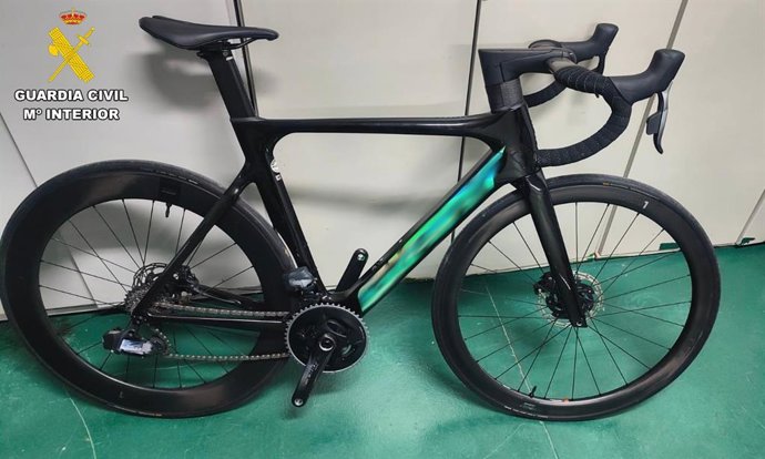 Bicicleta recuperada por la Guardia Civil