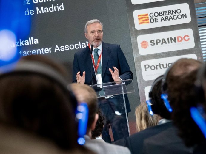 Jorge Azcón ha intervenido en el foro DCD Connect, organizado por Data Center Dynamics.