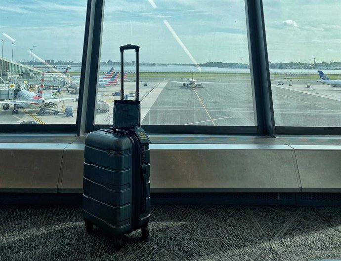 Recurso de maleta en un aeropuerto
