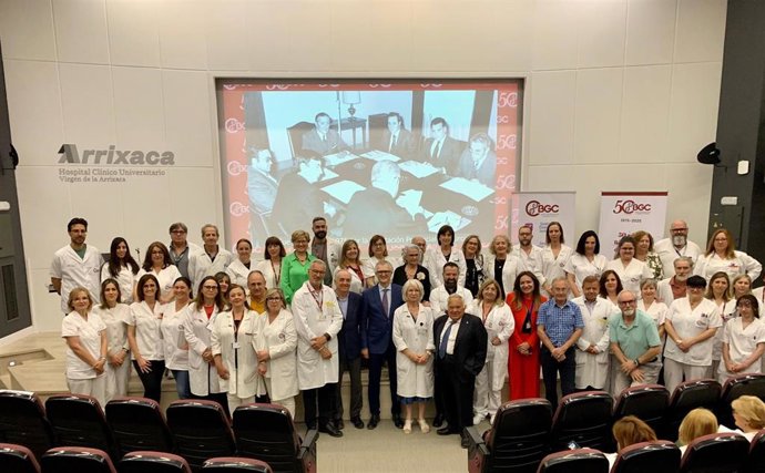 El consejero de Salud, Juan José Pedreño, en la inauguración de los actos del 50 aniversario del Centro regional de Bioquímica y Genética Clínica