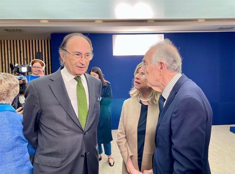 El presidente del jurado del Premio Princesa de Ciencias Sociales 2025, Emilio Lamo de Espinosa, tras el fallo.