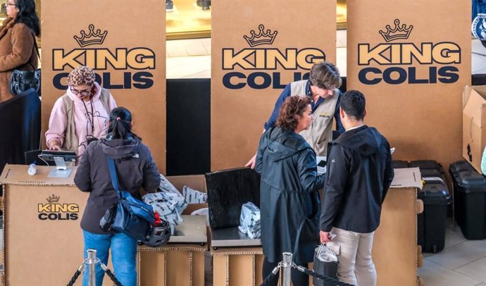 Pop up paquetes perdidos de King Colis
