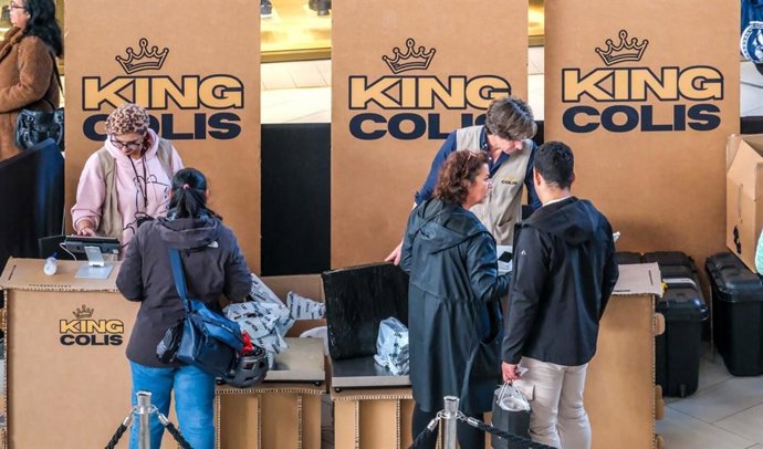Pop up paquetes perdidos de King Colis