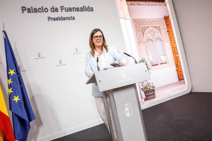 La consejera portavoz Esther Padilla