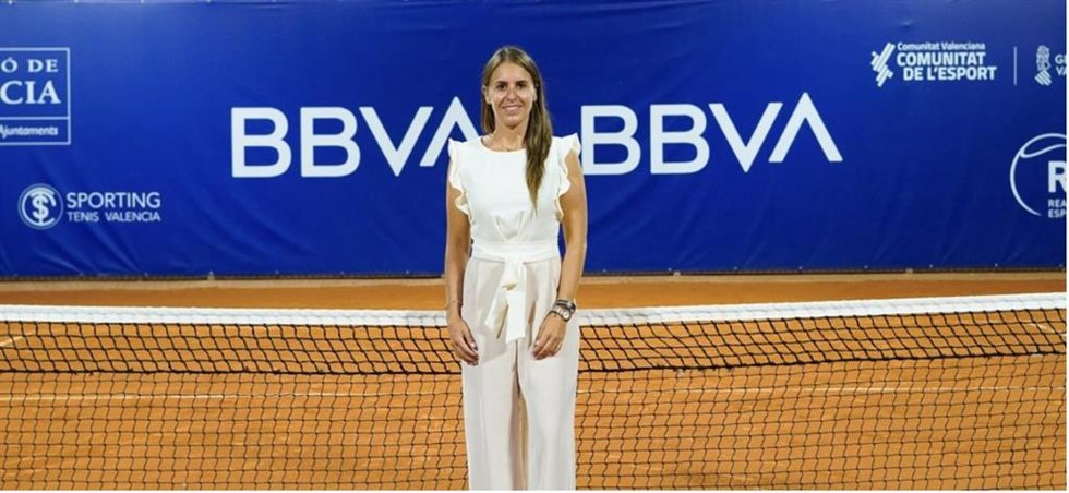 Anabel Medina, directora del BBVA Open Internacional de Valencia