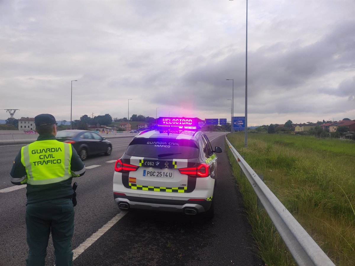 Investigado un conductor por circular a 218 km/h en la A-66, en un tramo limitado a 100