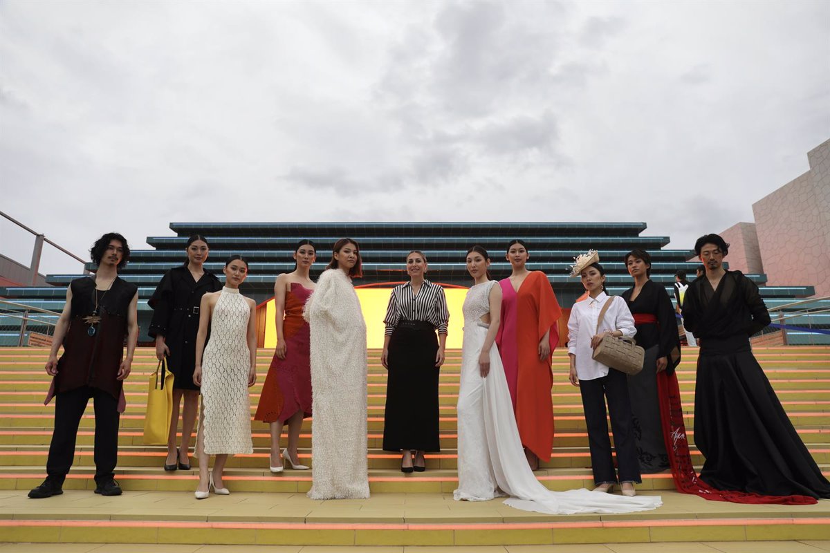 María Guardiola participa en Japón en un acto para promocionar la moda extremeña en la Expo de Osaka 2025