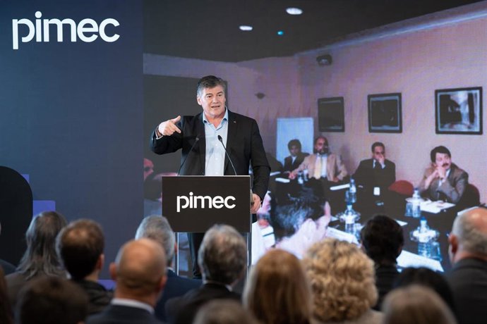 El presidente de Pimec, Antoni Cañete