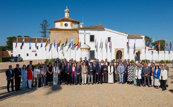 Pleno Extraordinario de la Diputación para postular a La Rábida como una de las sedes de la XXX Cumbre Iberoamericana.