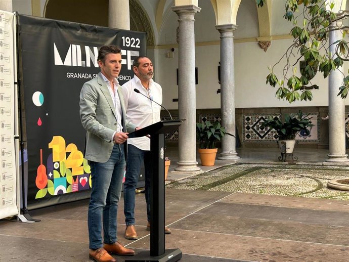 Jorge Saavedra ha presentado el festiva Milnoff junto a su director, José Luis Habichuela