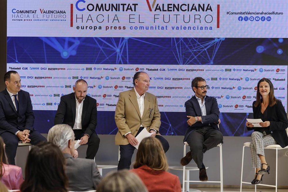 Encuentro Comunitat Valenciana hacia el futuro organizado por Europa Press Comunitat Valenciana, a 21 de mayo de 2025, en Valencia (España)