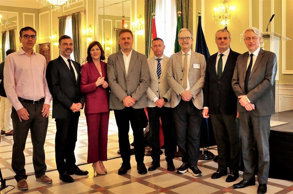 Acto de solicitud de la concesión del Diploma Europeo de Áreas Protegidas, en el Carmen de los Mártires