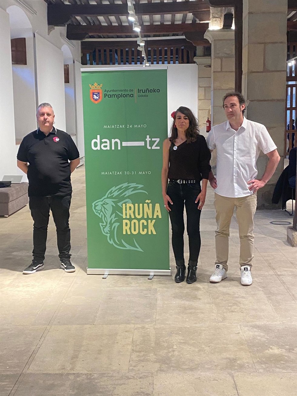 Presnetación de Dantz Point e Iruña Rock.