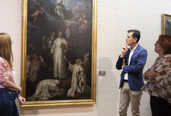 La Diputación de Castellón recupera los valores primigenios de una obra del pintor Vicente Castelló