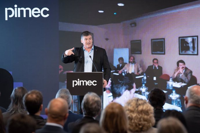 El president de Pimec, Antoni Cañete