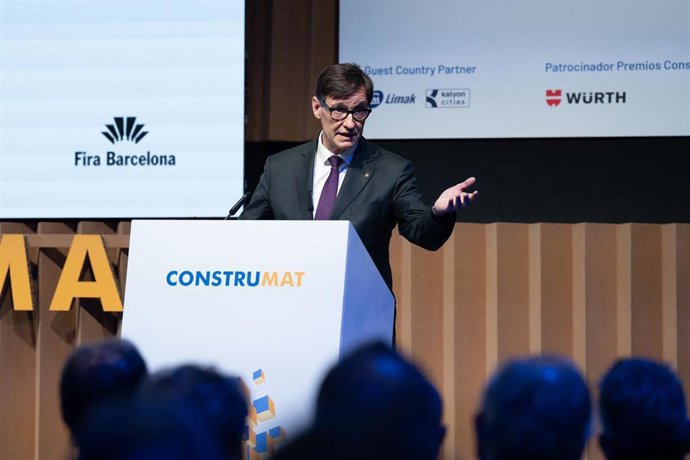 El presidente de la Generalitat, Salvador Illa