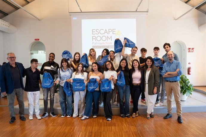 La Escuela EDIB gana el concurso 'Escape Room Misió Ocupació' de PalmaActiva.