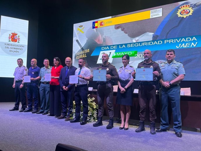 Entrega de reconocimientos por el Día de la Seguridad Privada