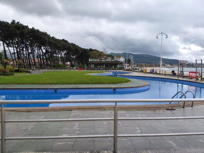 Imagen de una de las playas de Samil.