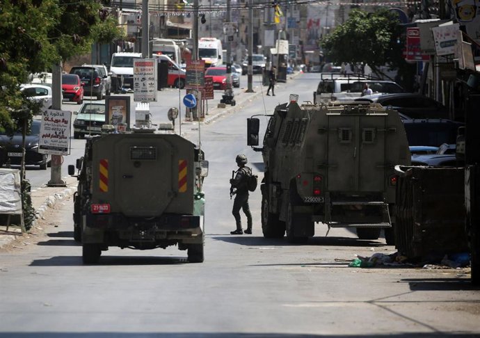 Imagen de archivo del Ejército de Israel en Cisjordania
