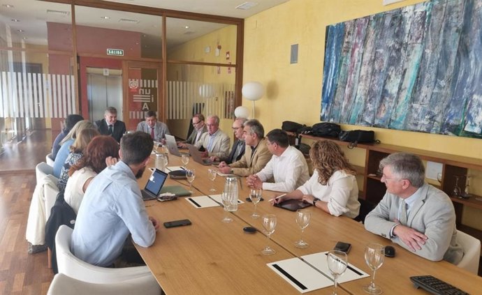 El secretario general de Investigación e Innovación de la Consejería de Universidad, Investigación e Innovación, Antonio Posadas, en la Sectorial de I+D+i de la Asociación de Universidades Públicas de Andalucía.