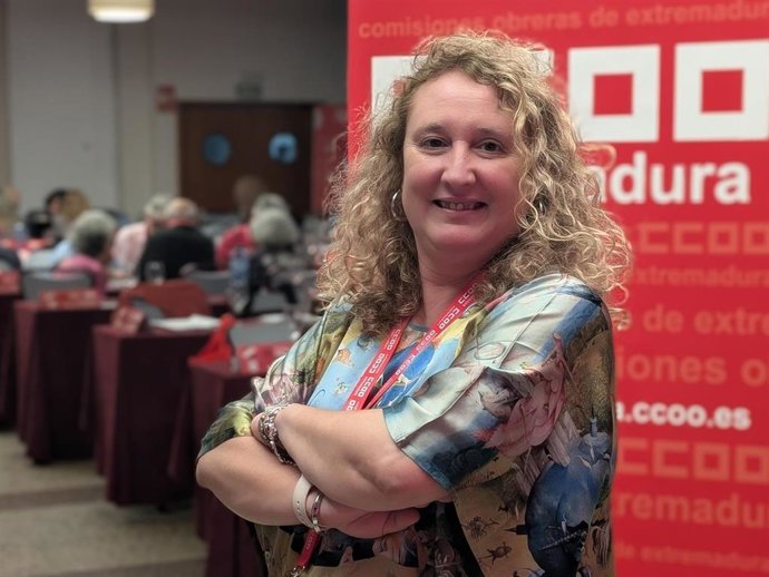 María Berrocal es elegida secretaria general de CCOO de Extremadura