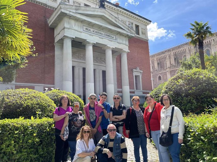 Plena inclusión La Rioja visita la Real Academia Española en el marco del Día de la Accesibilidad