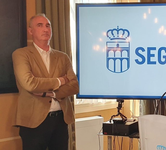 El alcalde de Segovia, José Mazarías