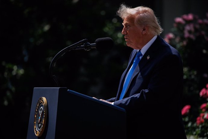 El presidente de EEUU, Donald Trump