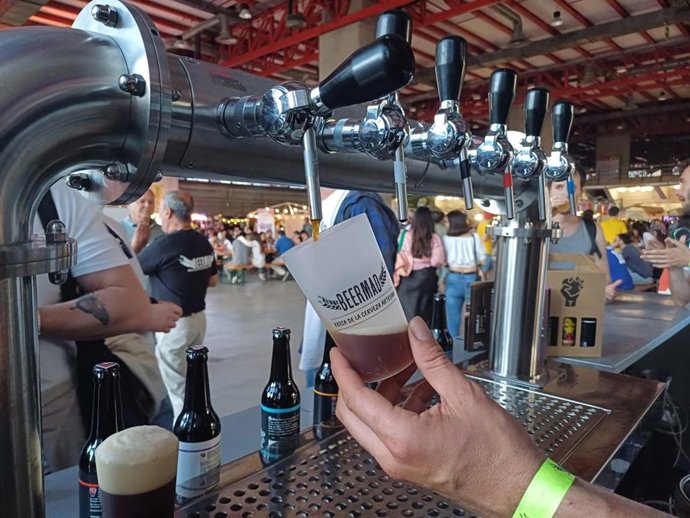 Feria de la cerveza artesana.