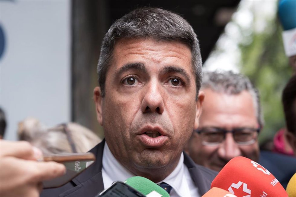 El president de la Comunidad Valenciana, Carlos Mazón.