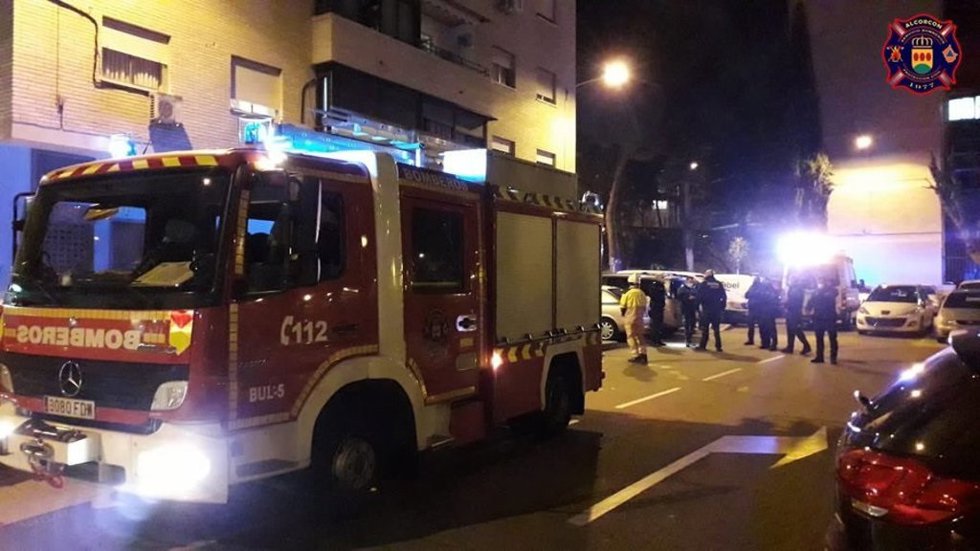 Archivo - Imagen de archivo de un camión de Bomberos de Alcorcón