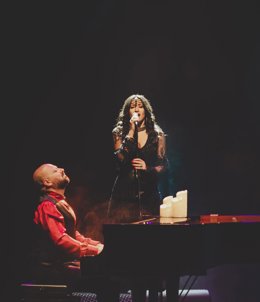 Bassam Challita (Líbano) en el espectáculo Fantasía Al AndaluS