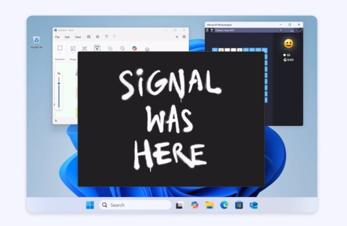 Protección contra capturas de pantalla en Signal Desktop