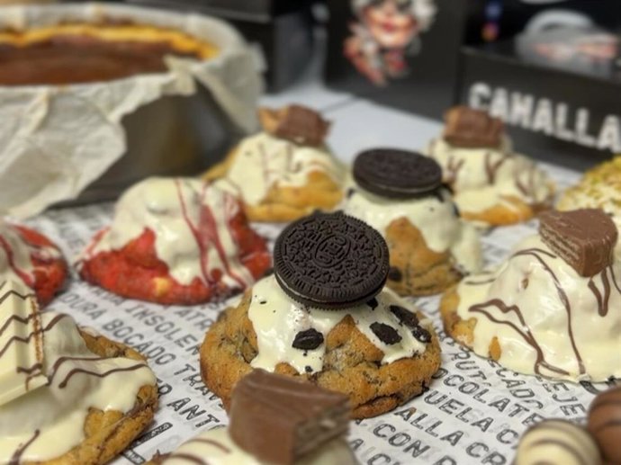 Imagen de algunos de los productos de la pastelería 'Abuela Canalla'.