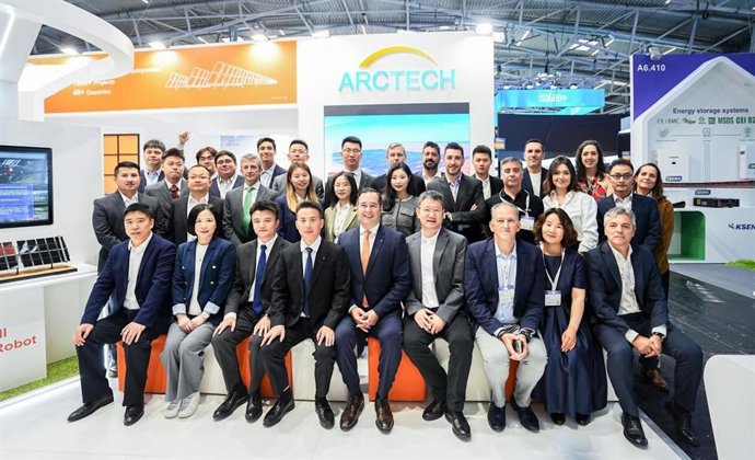 The Arctech Team at Intersolar Europe 2025