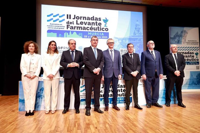 Imagen de la inauguración de la segunda edición de las Jornadas del Levante Farmacéutico