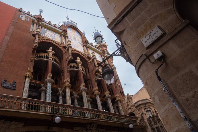 Archivo - Façana del Palau de la Música Catalana