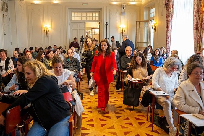 La consejera de Inclusión Social, Begoña Gómez del Río, en el VI Congreso Europeo contra la Pobreza y la Exclusión