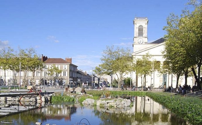 Imagen de la localidad francesa de La Roche Sur Yon