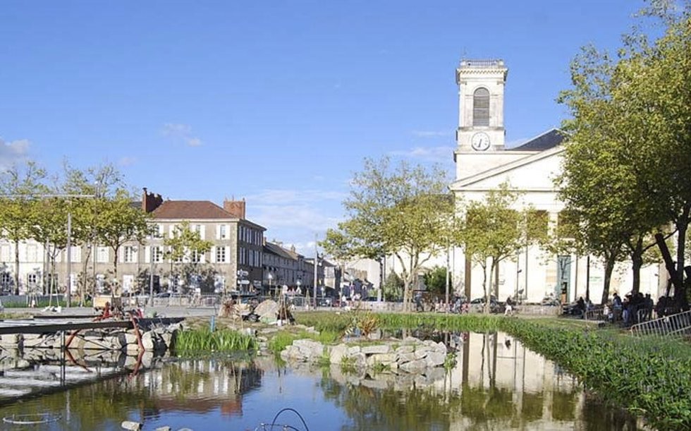 Imagen de la localidad francesa de La Roche Sur Yon