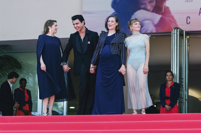 María Zamora, Mitch Martin, Carla Simon i Llúcia Garcia 