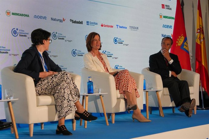 La presidenta de la AEB, Alejandra Kindelán.