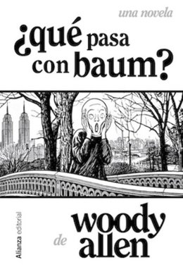 La cubierta del libro evoca la tipografía habitual de los créditos de las películas de Allen e incluye una ilustración que da cuenta de la atormentada situación vital del protagonista combinando Nueva York con la pintura El grito de Edvard Munch.