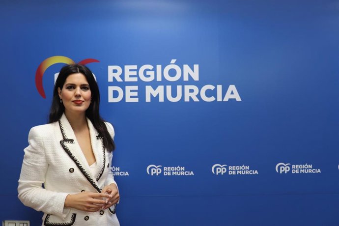 Archivo - La portavoz del PP de la Región de Murcia, Miriam Guardiola
