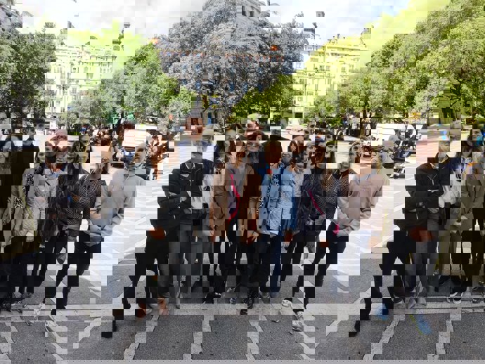 Nueva Ejecutiva del PSOE de Santander.