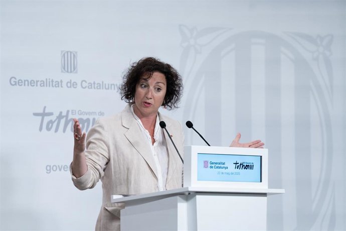 La consellera de Economía y Finanzas de la Generalitat, Alícia Romero.